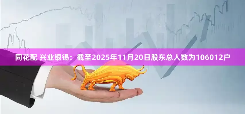 同花配 兴业银锡：截至2025年11月20日股东总人数为106012户