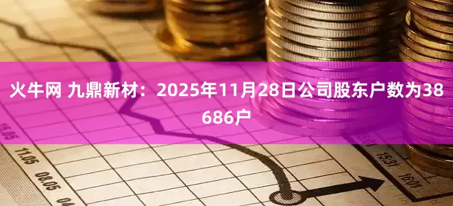火牛网 九鼎新材：2025年11月28日公司股东户数为38686户